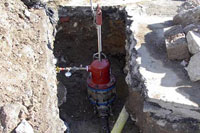 Line Stop on a ductile iron line